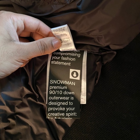 Snowman New York Bubble Down Puffer Jacket “Black” - Picture 11 of 14